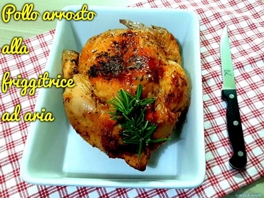 Poulet rôti à la friteuse à air