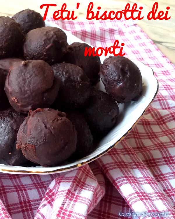 Tetù biscuits des morts