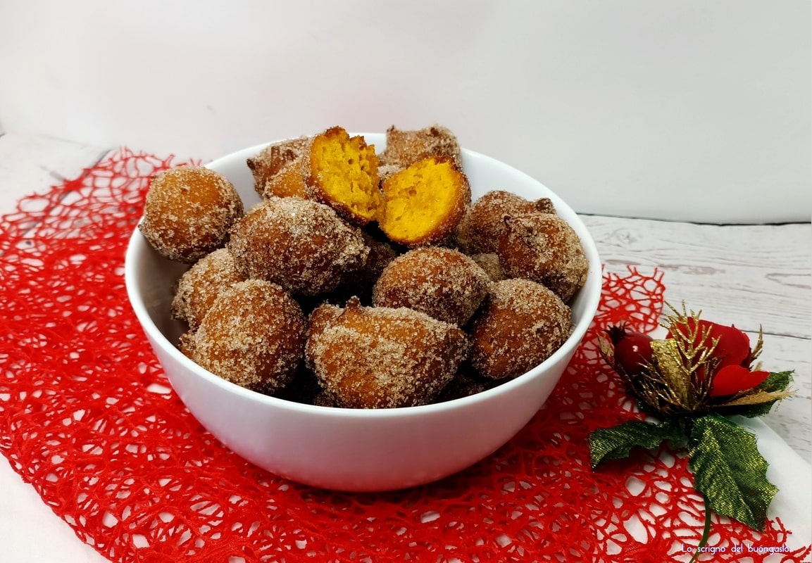 Beignets portugais bolinho de abóbora
