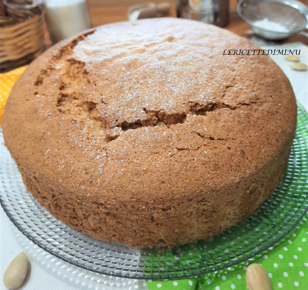 Gâteau aux amandes et citron
