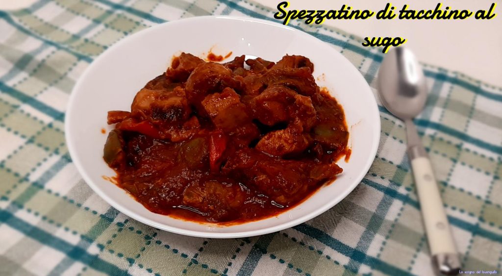 Ragoût de dinde à la sauce