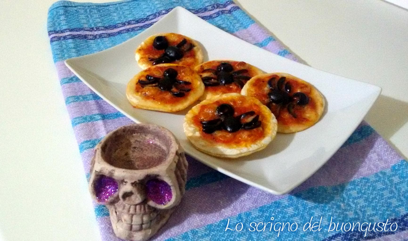 Pizzettes d’Halloween