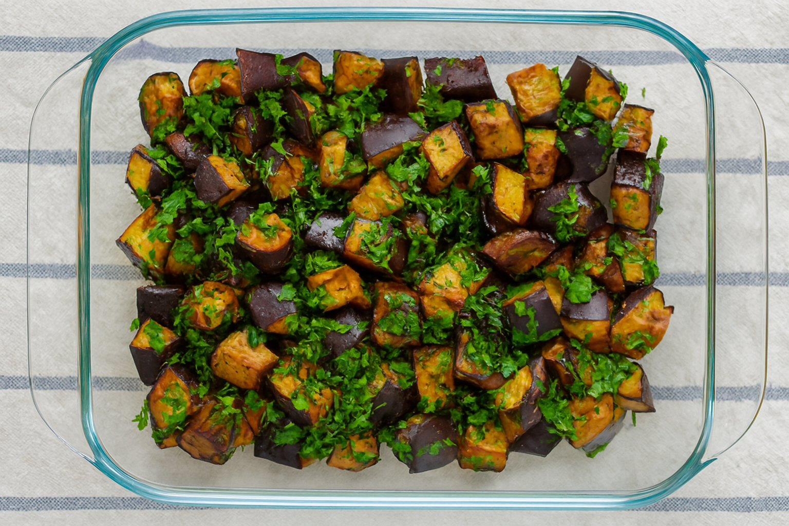 Aubergines à la friteuse à air