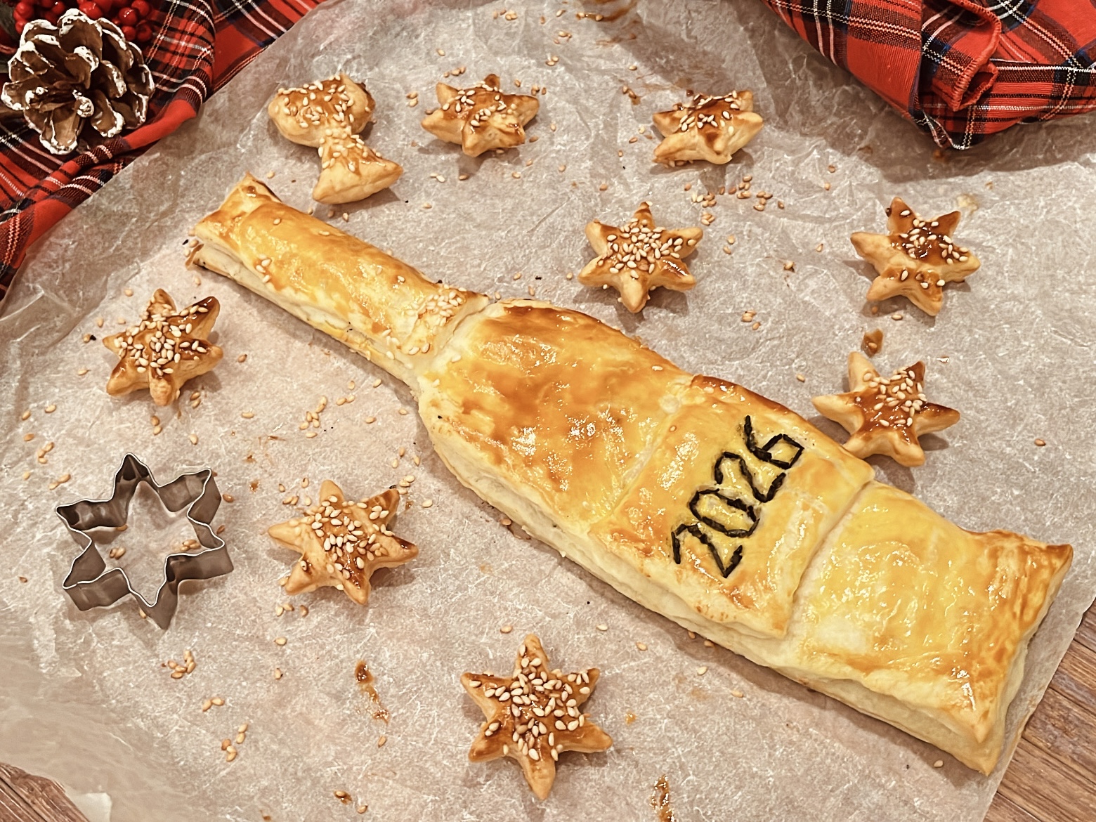 Tarte salée du Nouvel An 2026