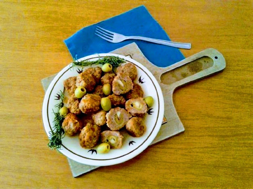 BOULETTES FARCIES AUX OLIVES