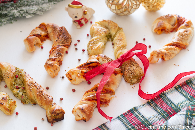 Bâtonnets de pâte feuilletée