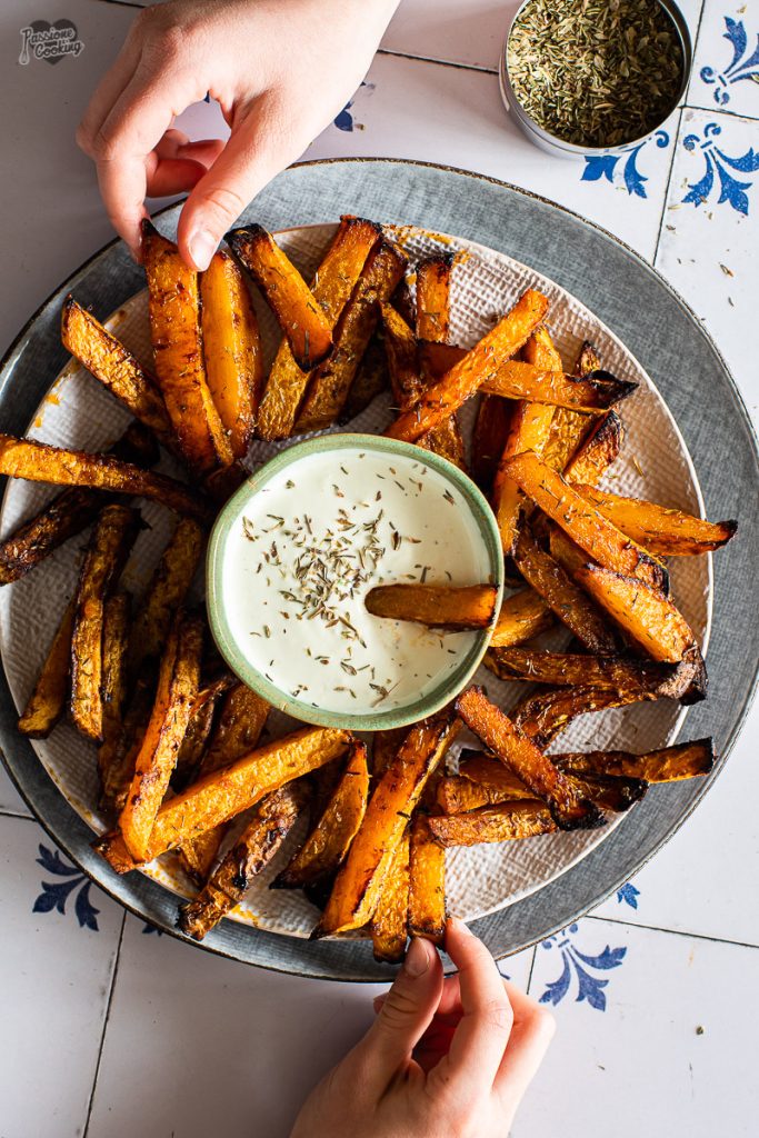 Bâtonnets de rutabaga au four