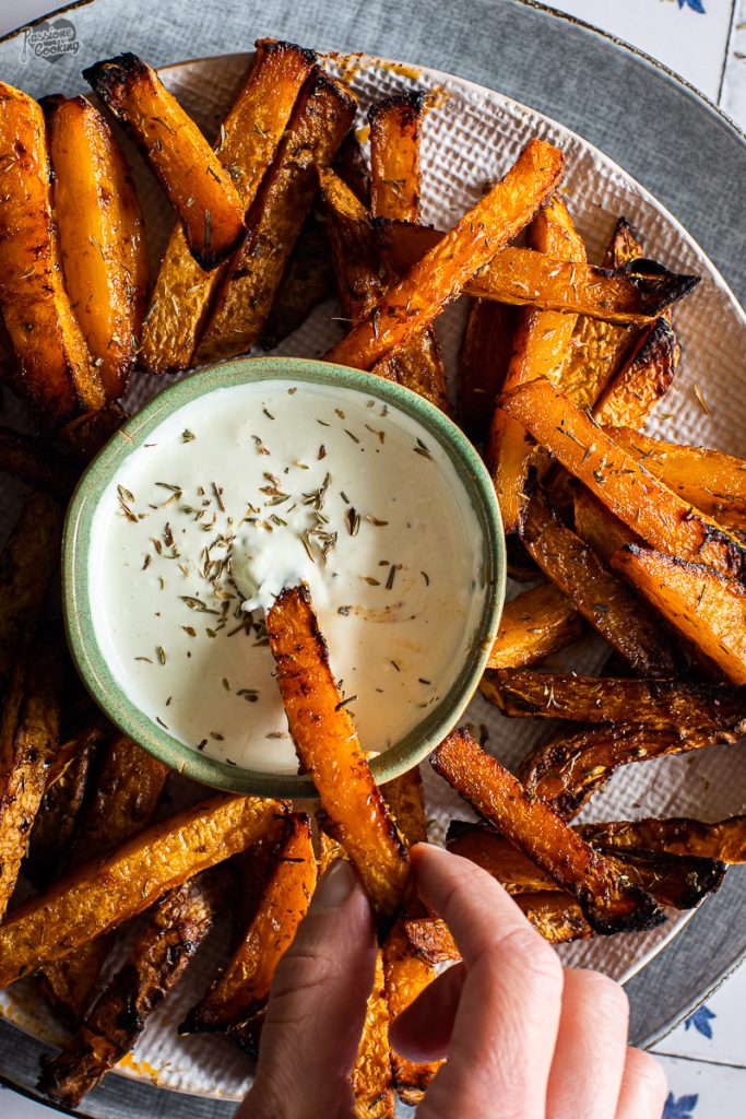Bâtonnets de rutabaga au four