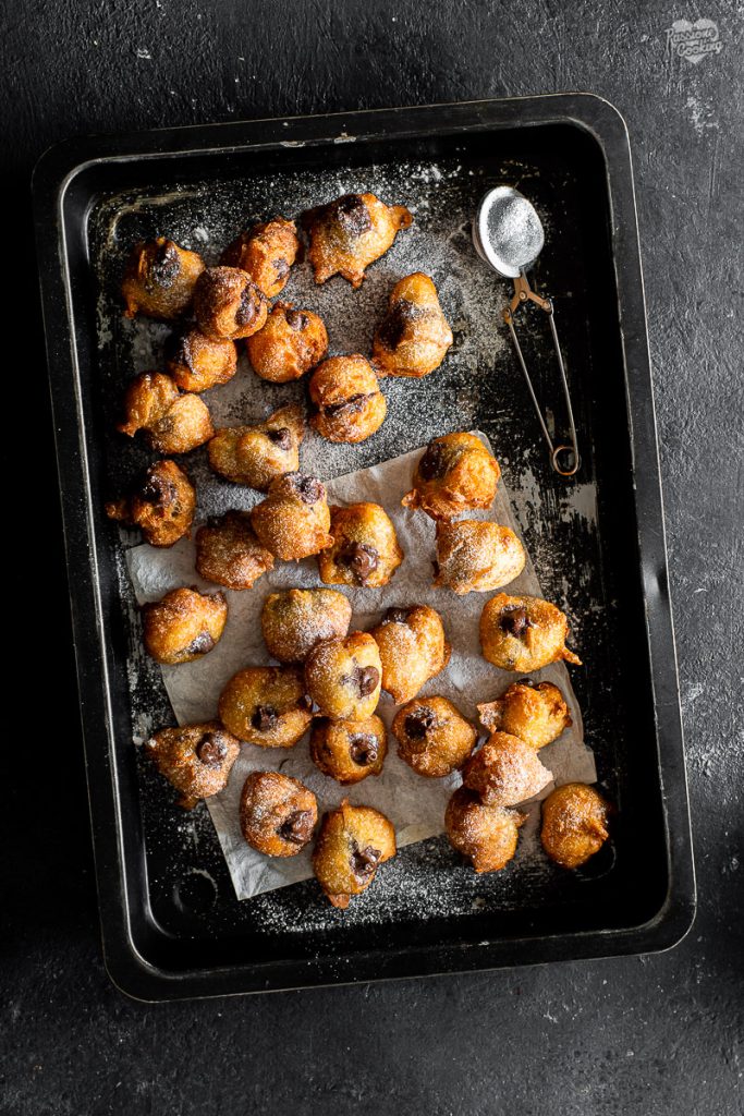 Beignets rapides fourrés à la Nutella
