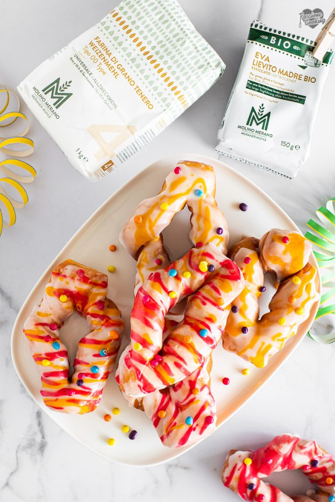 Beignets sucrés de Carnaval