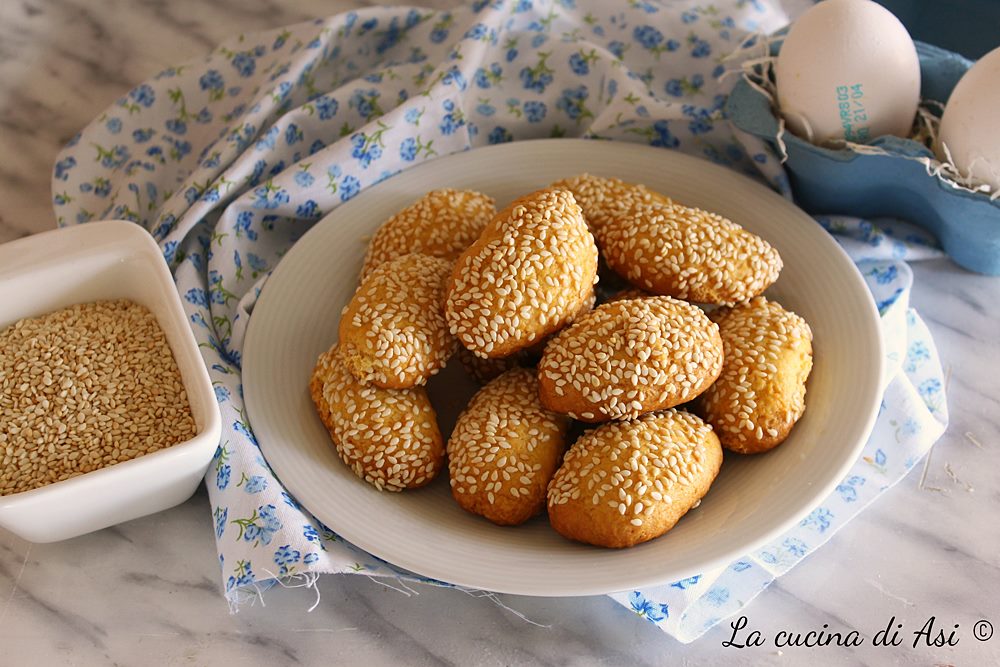 BISCOTTIS REGINELLA au sésame sans ammoniaque