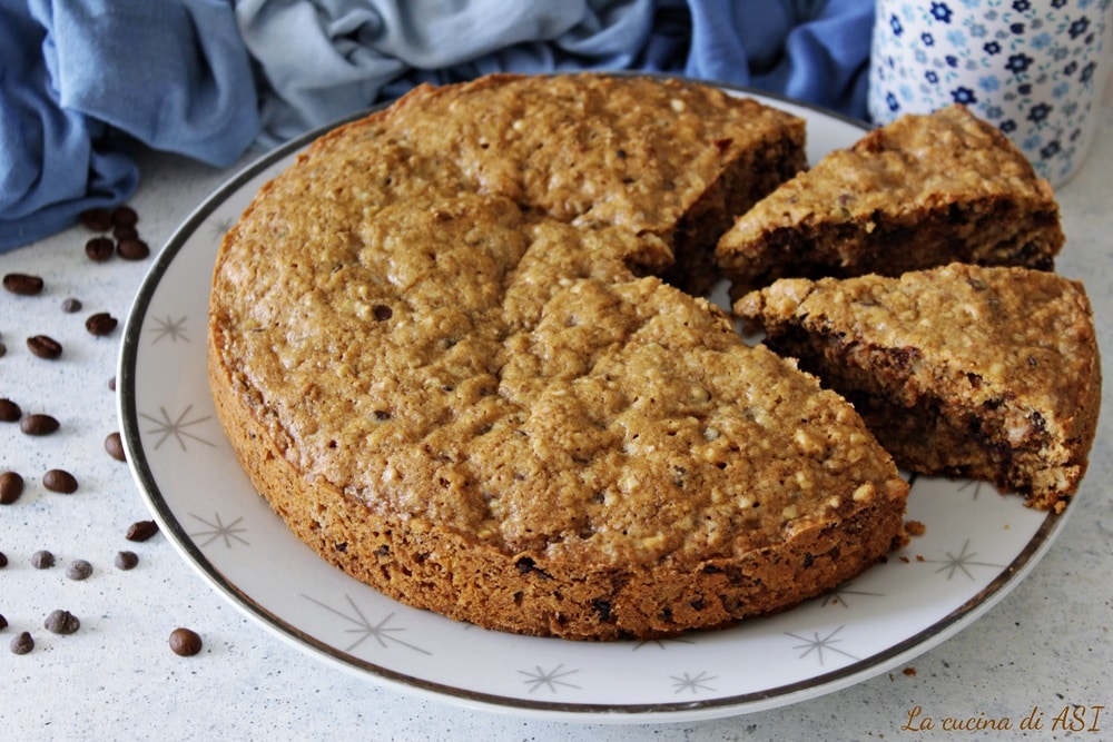 Biscotto rustique au café et chocolat sans levure