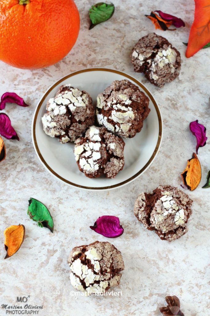 Biscuits au cacao et à l'orange