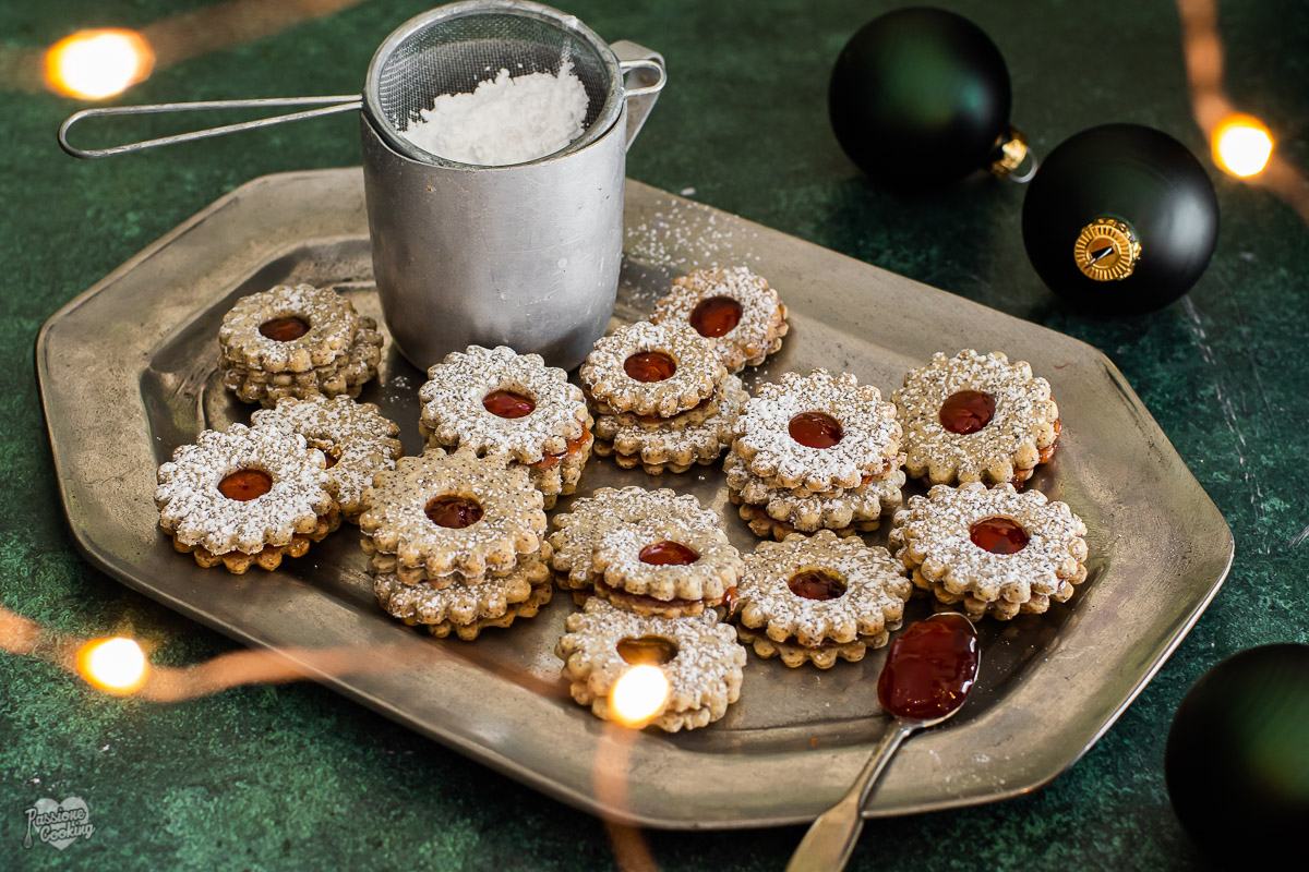 Biscuits de Noël avec graines de pavot