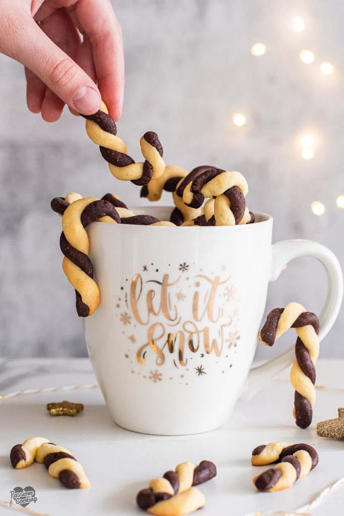 Biscuits bâtonnets de Noël