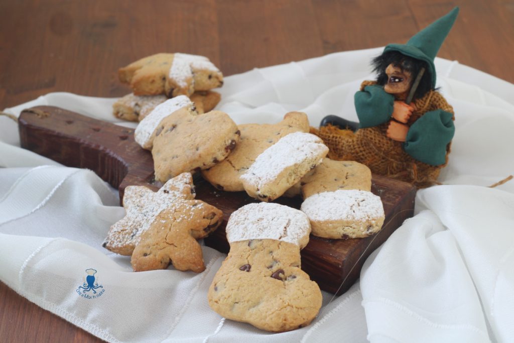 Biscuits de l'Epiphanie avec pépites de chocolat