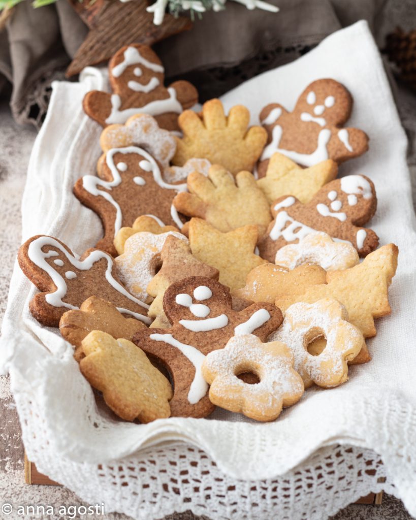 Boîte de biscuits de Noël