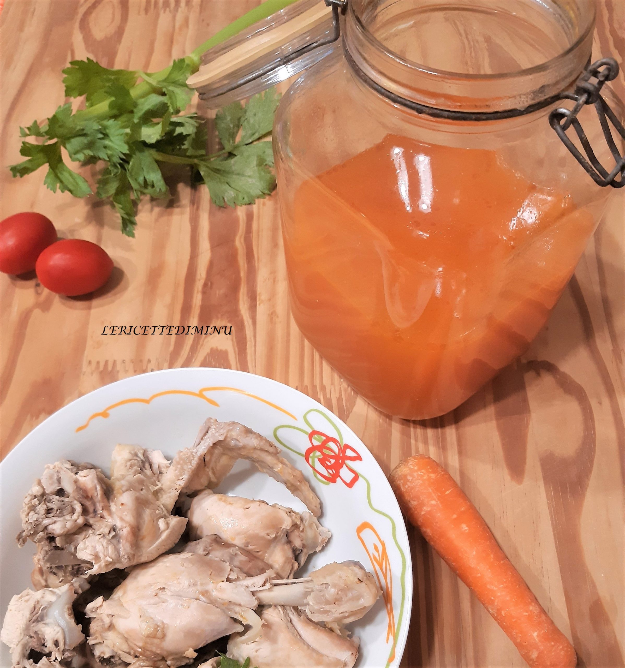 Recette du bouillon de poulet