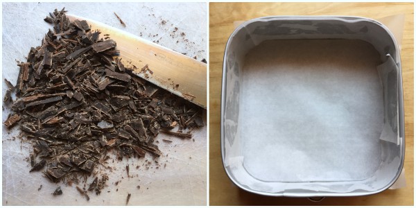 Brique à la noix de coco et au chocolat - procédure 1