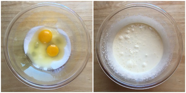 Brique à la noix de coco et au chocolat - procédure 2