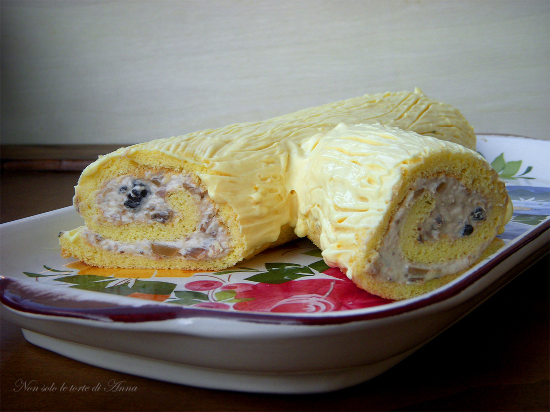 Bûche aux champignons et fromage