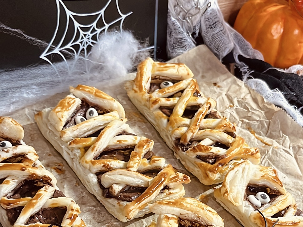 Momies en pâte feuilletée à la Nutella