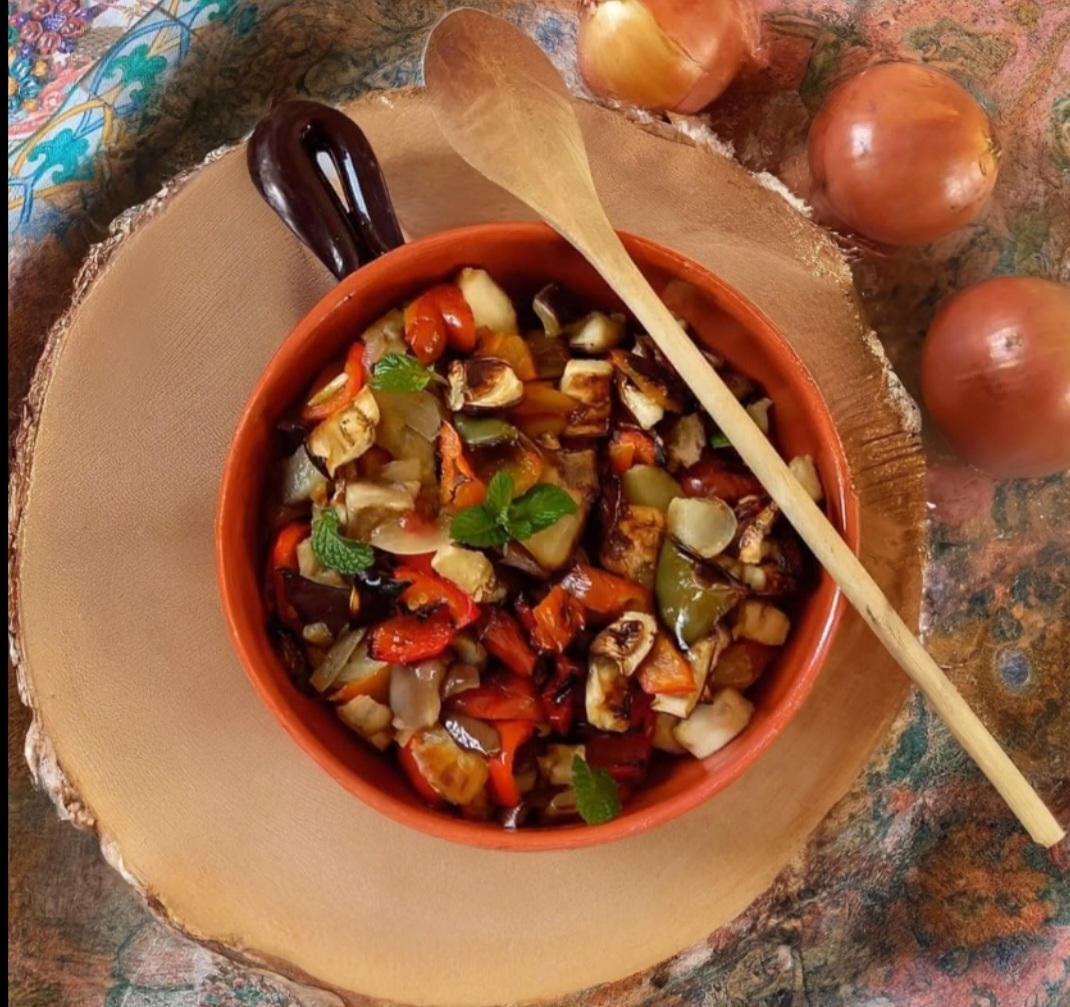 Peperonata version légère RitaAmordecuisine