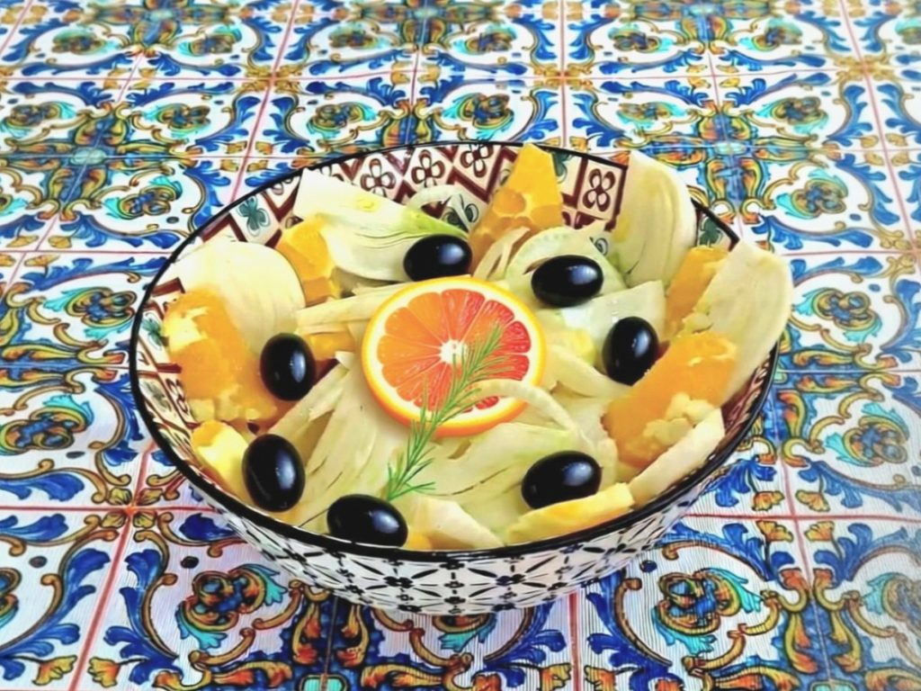 Salade sicilienne de fenouil et oranges