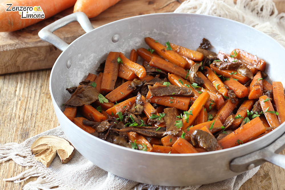 Carottes aux champignons
