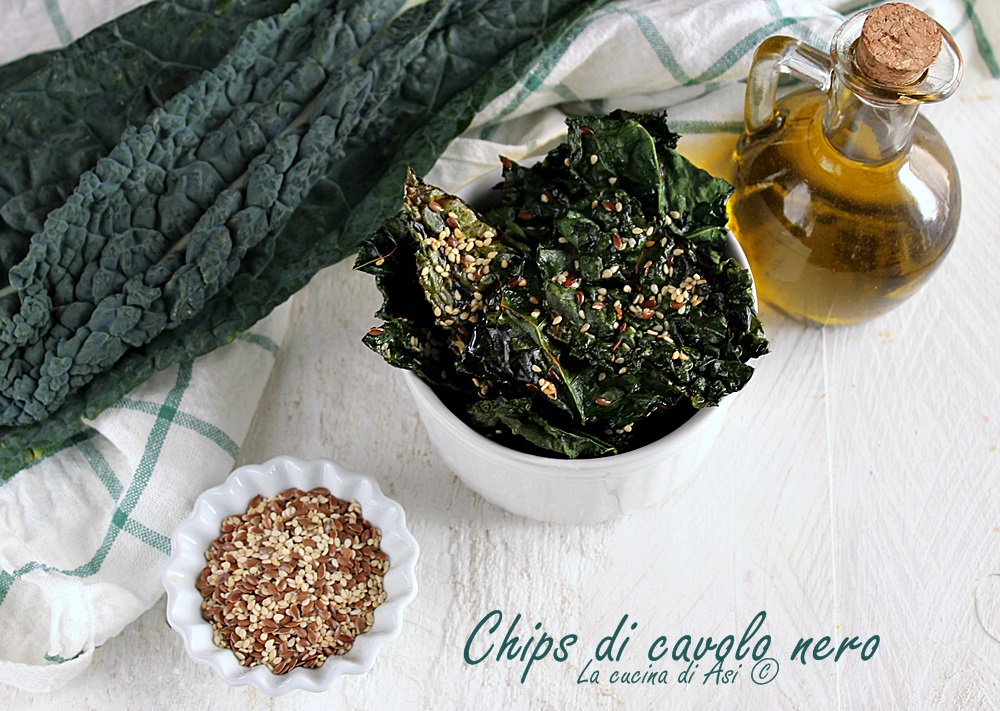 Chips de chou kale