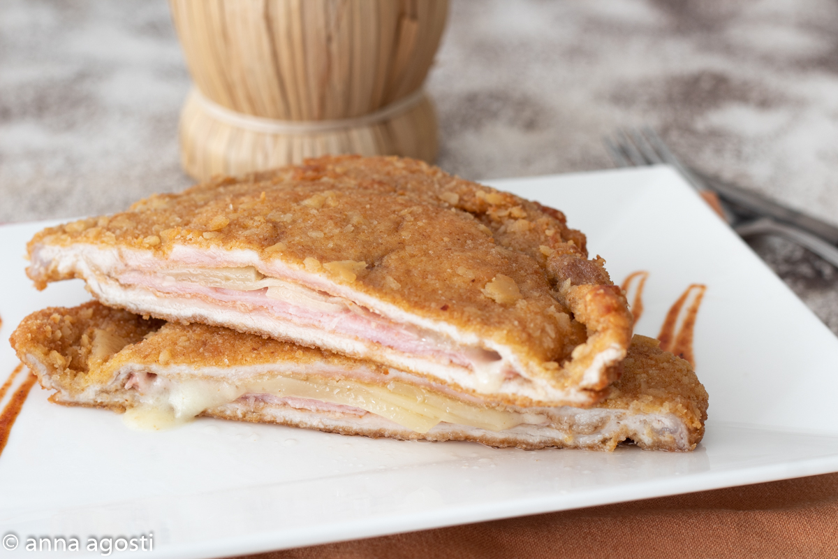 Côtelette de porc farcie style Rufini