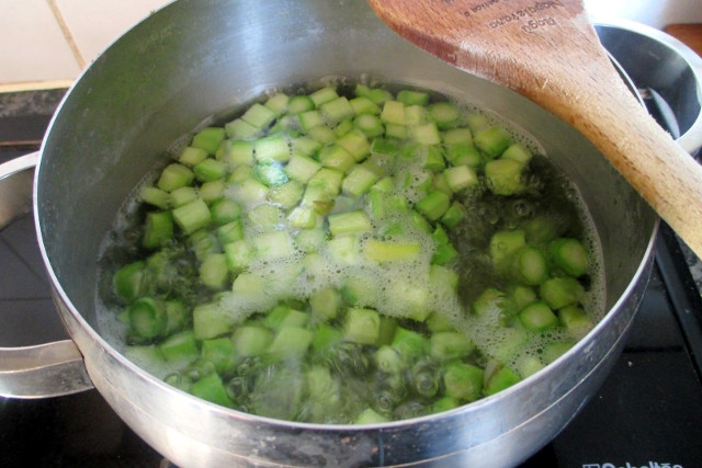 Crêpes aux asperges et houmous, Mangia senza Pancia