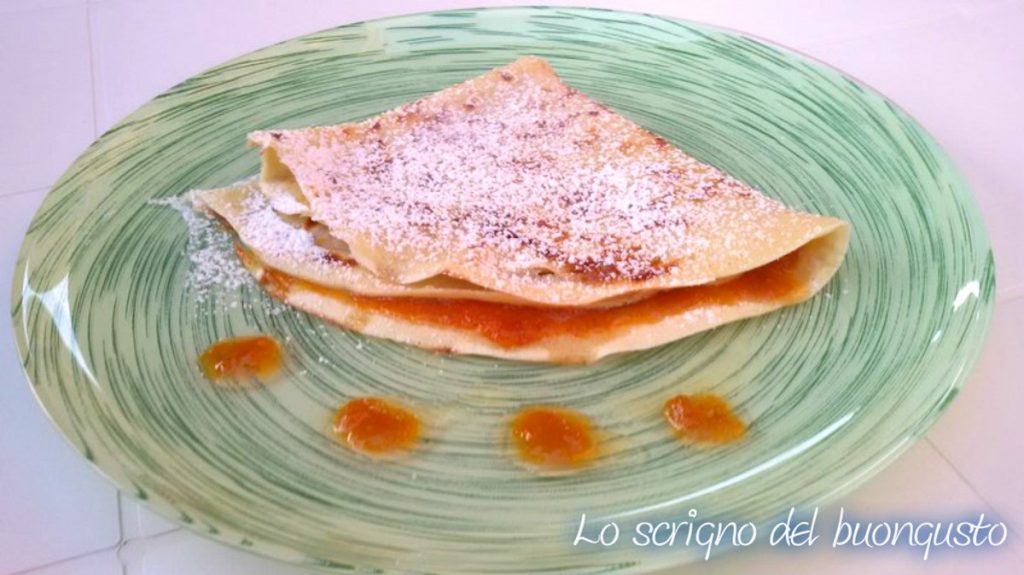 Crêpes sucrées à la farine d'épeautre