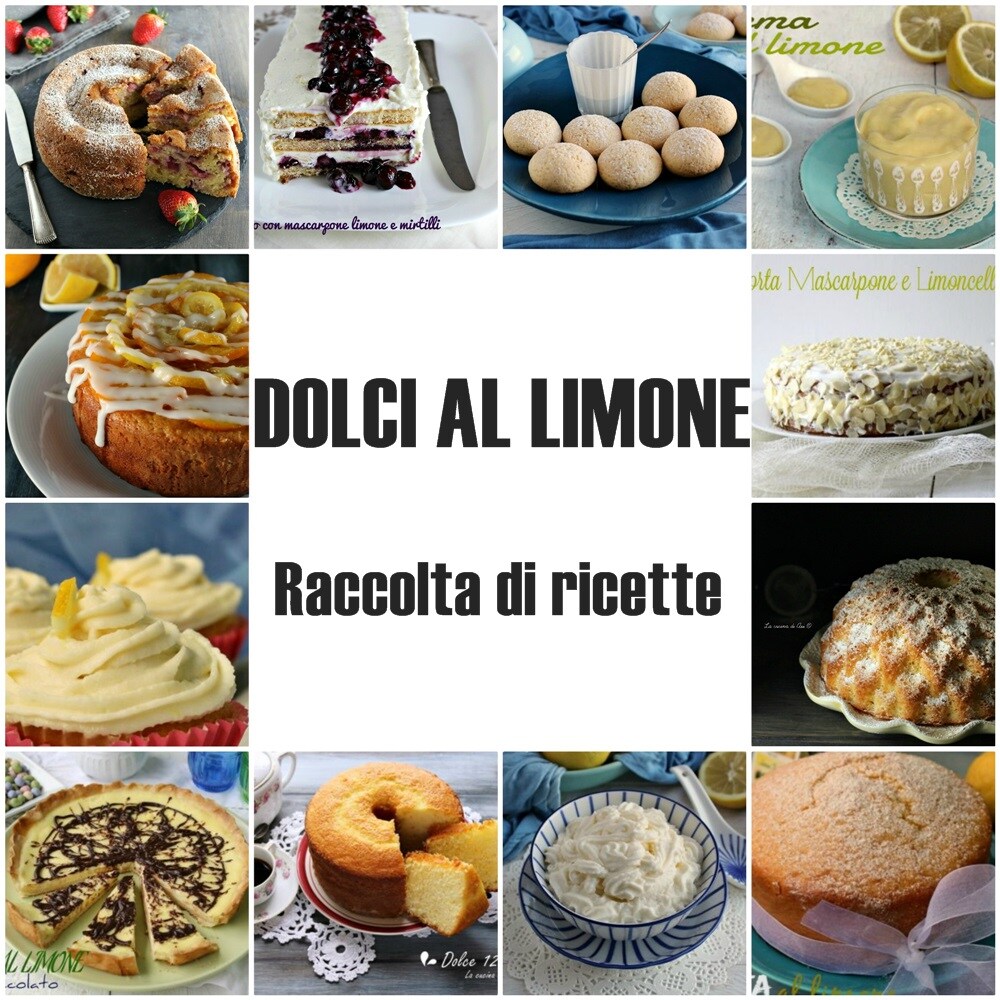 Desserts au citron-Recueil de recettes