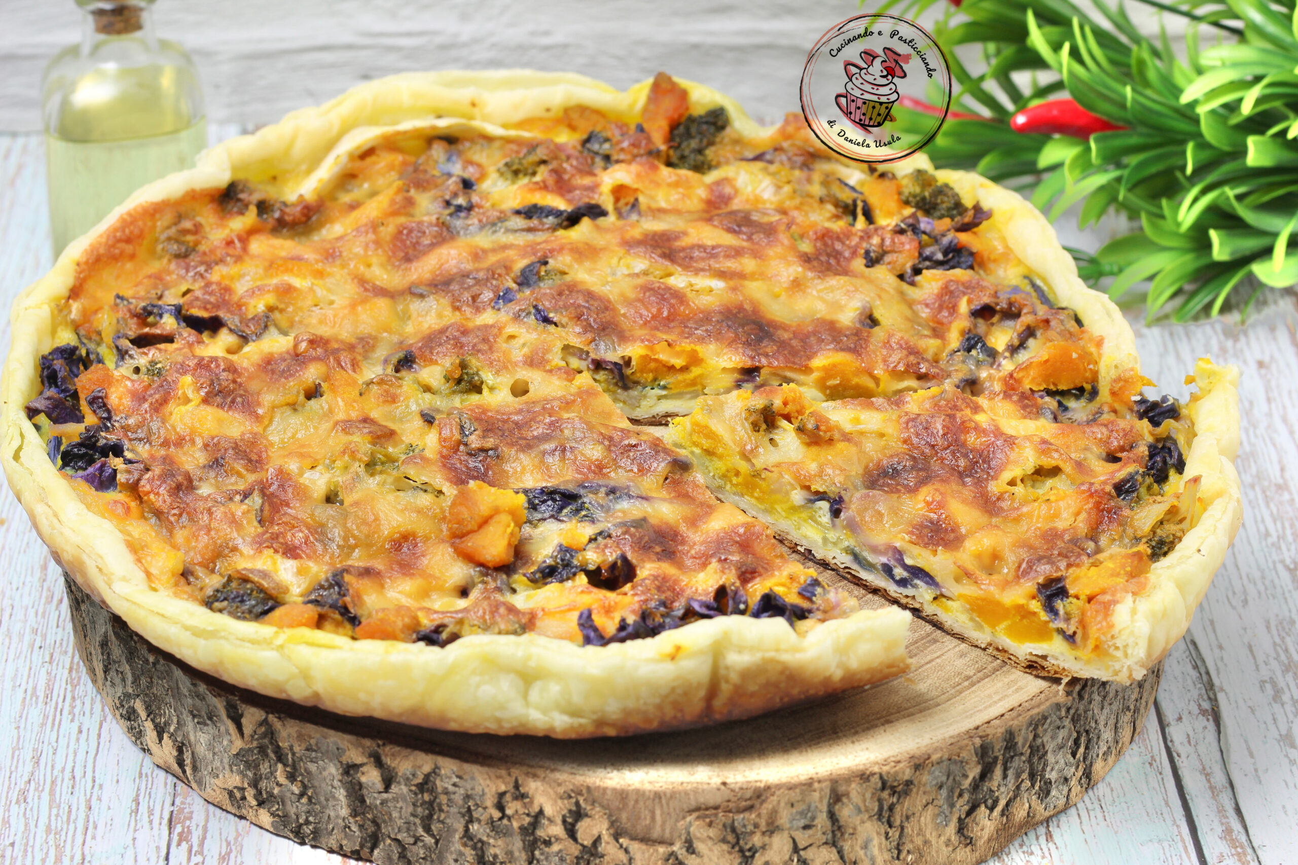 TARTE SALÉE AUX LÉGUMES-la solution parfaite pour le dîner