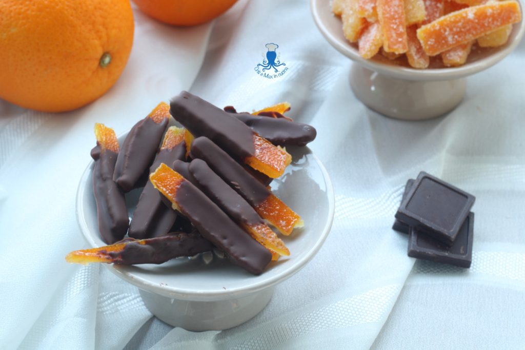 Écorces d'orange au chocolat
