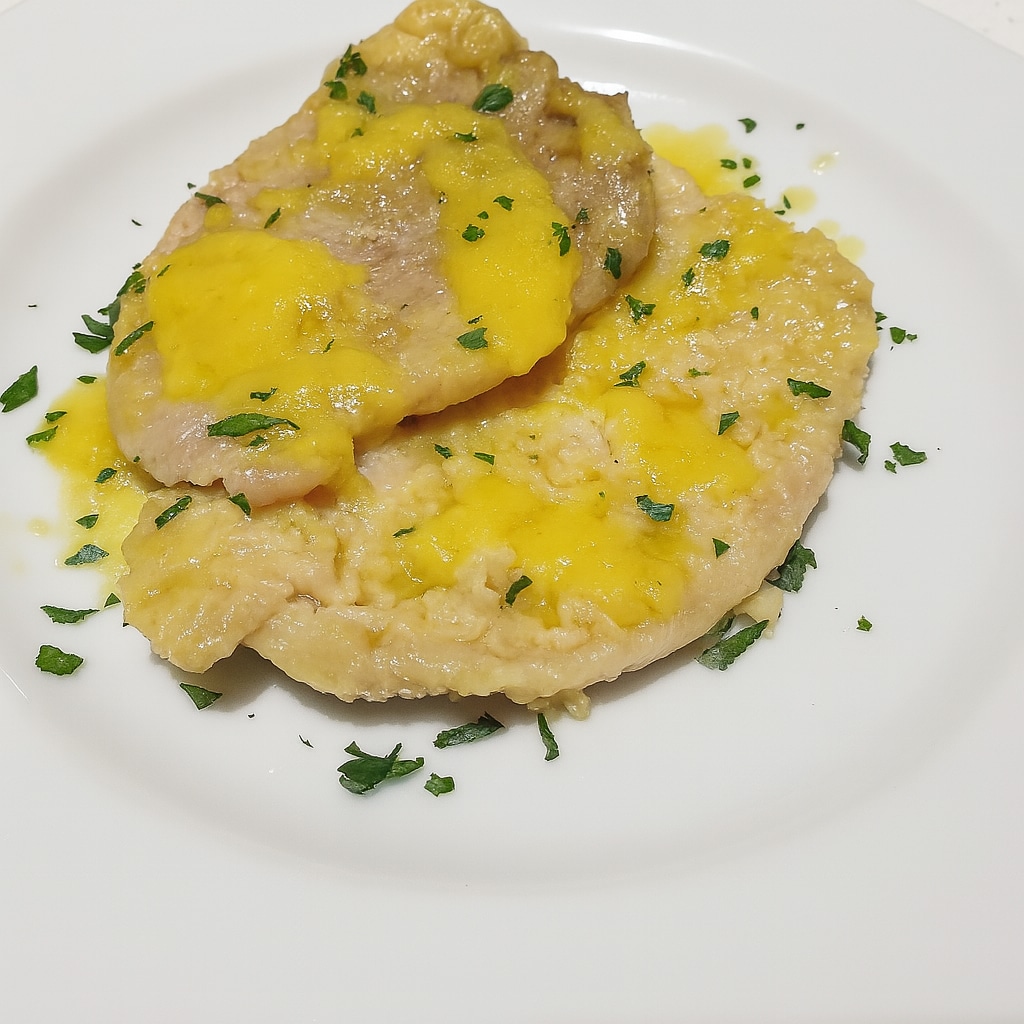 Escalopes de porc à l'orange