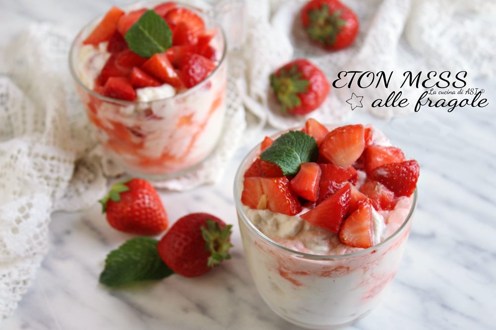 Eton mess aux fraises