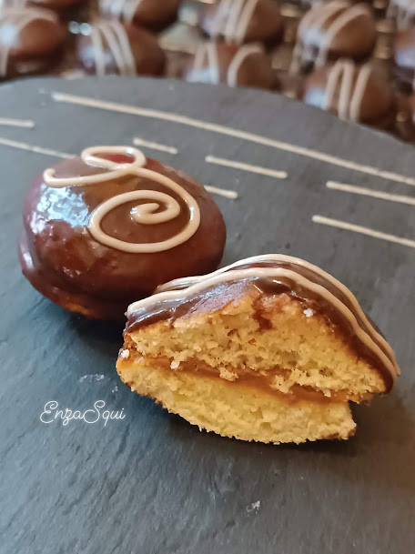 Baiser moelleux…Rhum, noisette et chocolat