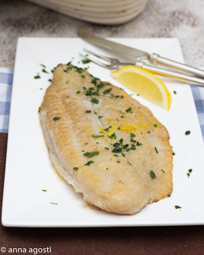 Filets de perche au citron à la poêle