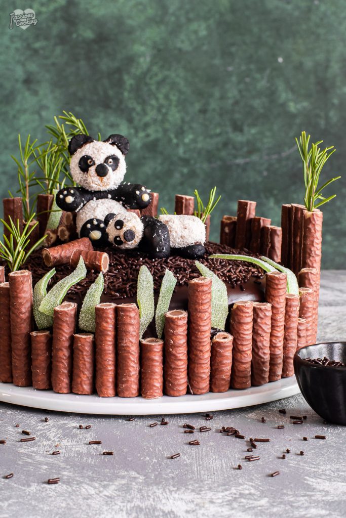 Gâteau d'anniversaire panda