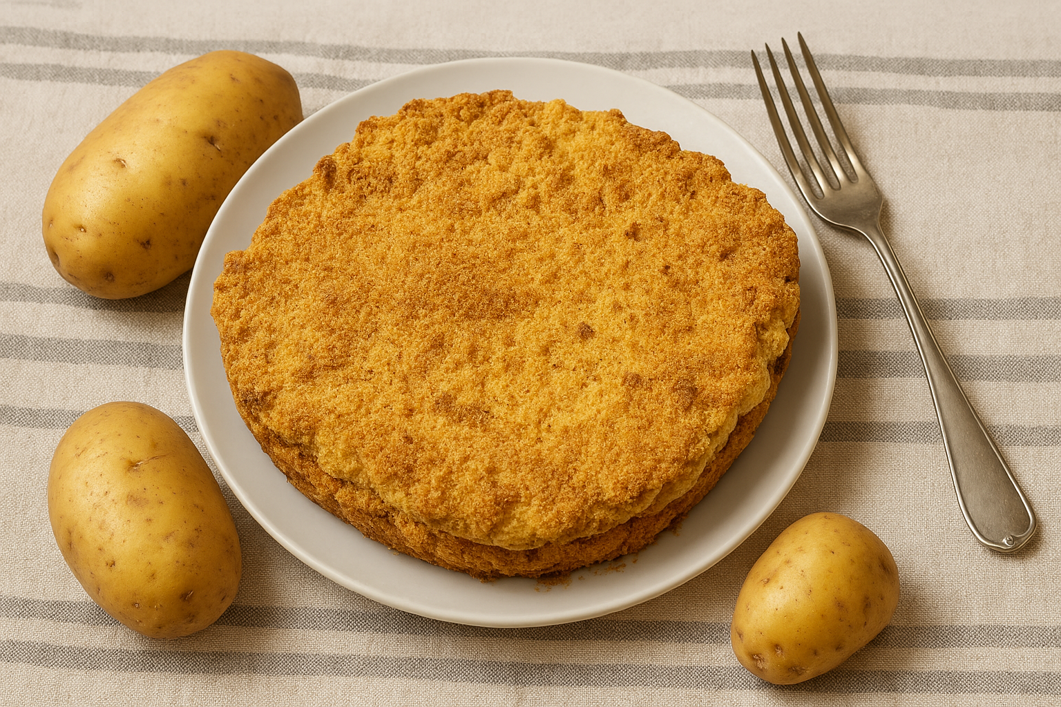 Gâteau de pommes de terre à la friteuse à air