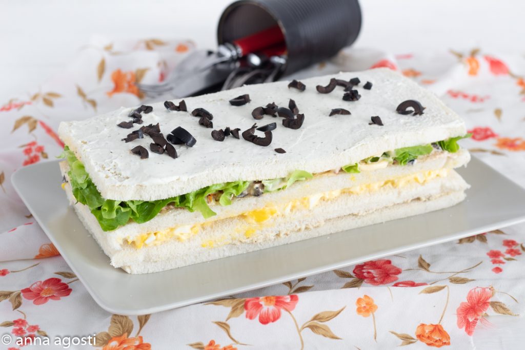 gâteau de sandwiches