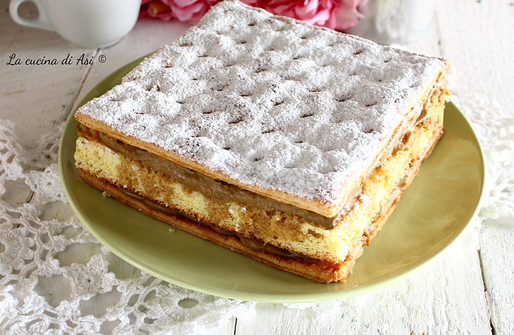 Gâteau diplomatique au café