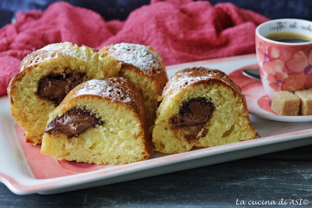 Gâteau facile avec Nutella et mascarpone