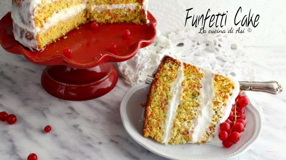 Gâteau funfetti