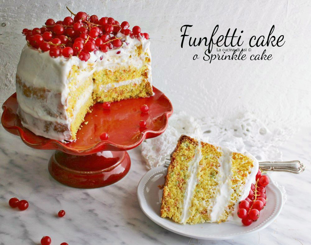 GÂTEAU FUNFETTI – Gâteau à saupoudrer