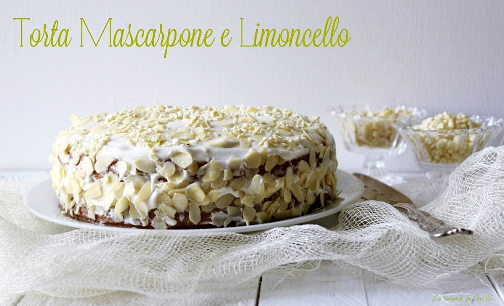 Gâteau au mascarpone et limoncello