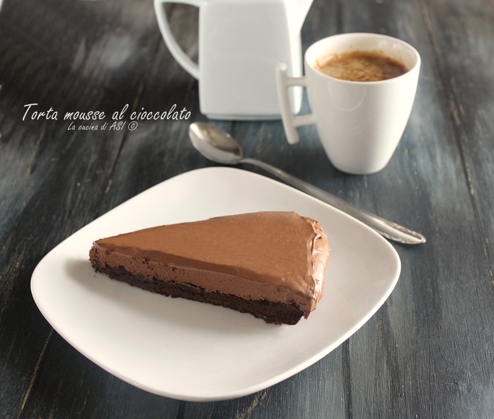 Gâteau mousse au chocolat