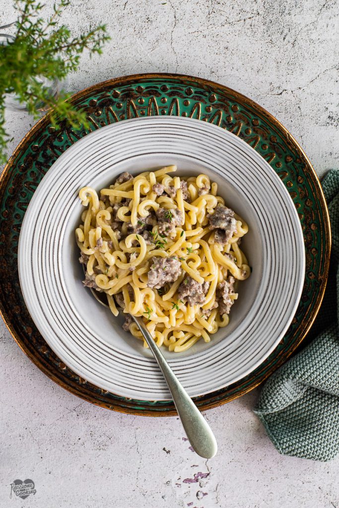 Gramigna avec saucisse